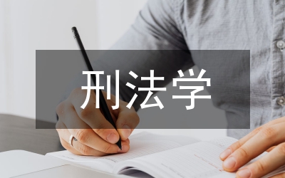 刑法學(xué)碩士論文
